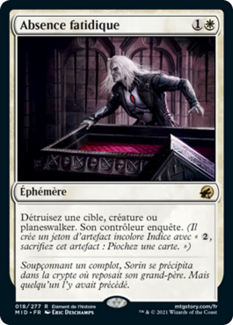 Absence fatidique — Innistrad: Midnight Hunt — Magic: The Gathering