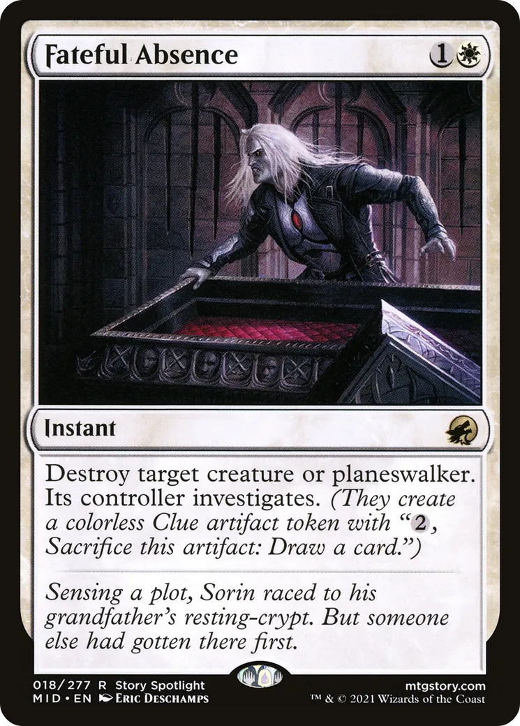 Fateful Absence — Innistrad: Midnight Hunt — Magic: The Gathering