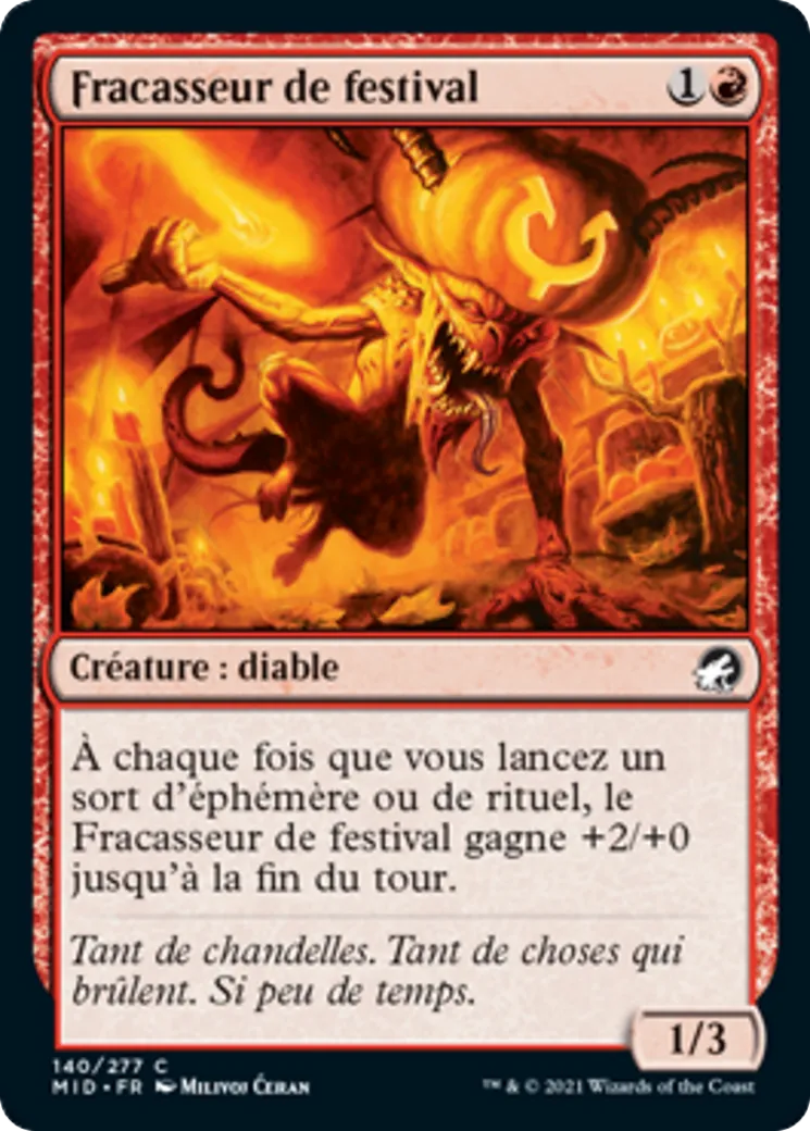 Fracasseur de festival — Innistrad: Midnight Hunt — Magic: The Gathering