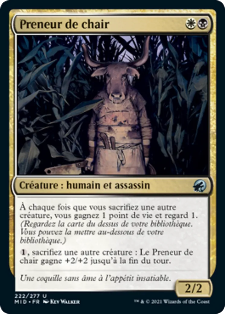 Preneur de chair — Innistrad: Midnight Hunt — Magic: The Gathering