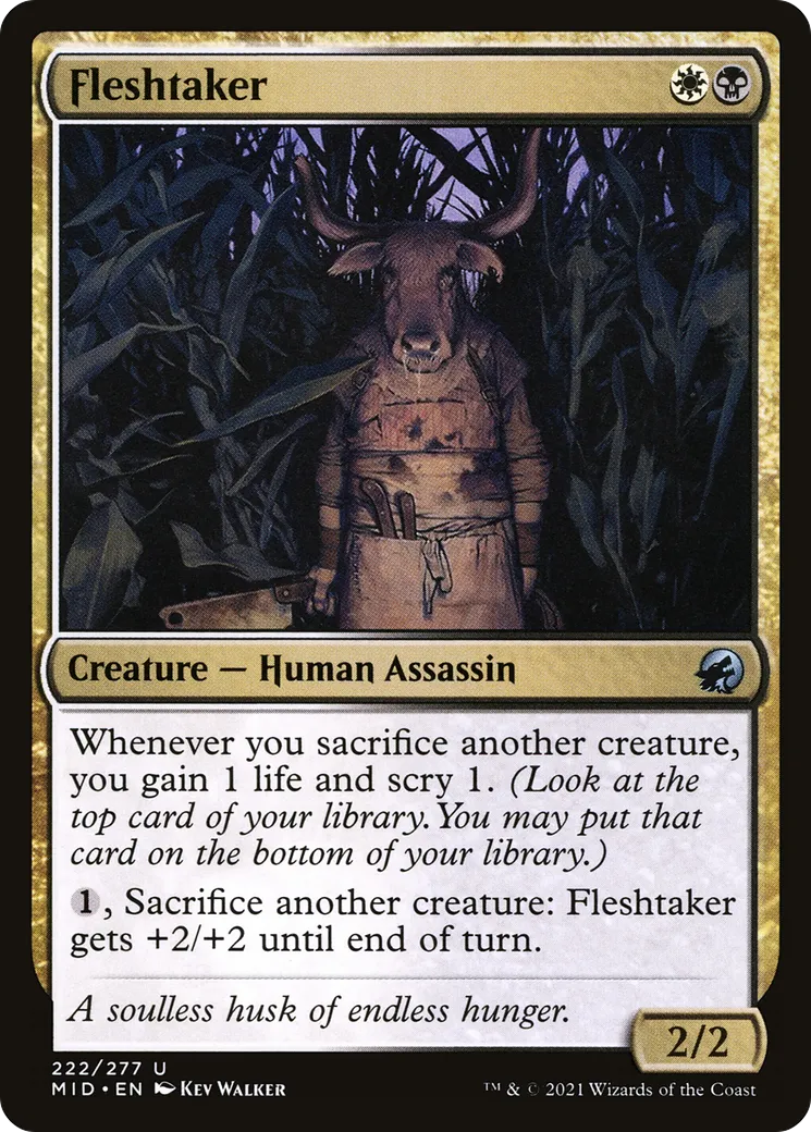 Preneur de chair — Innistrad: Midnight Hunt — Magic: The Gathering