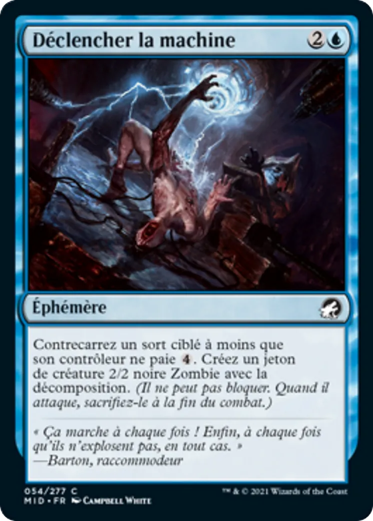 Déclencher la machine — Innistrad: Midnight Hunt — Magic: The Gathering