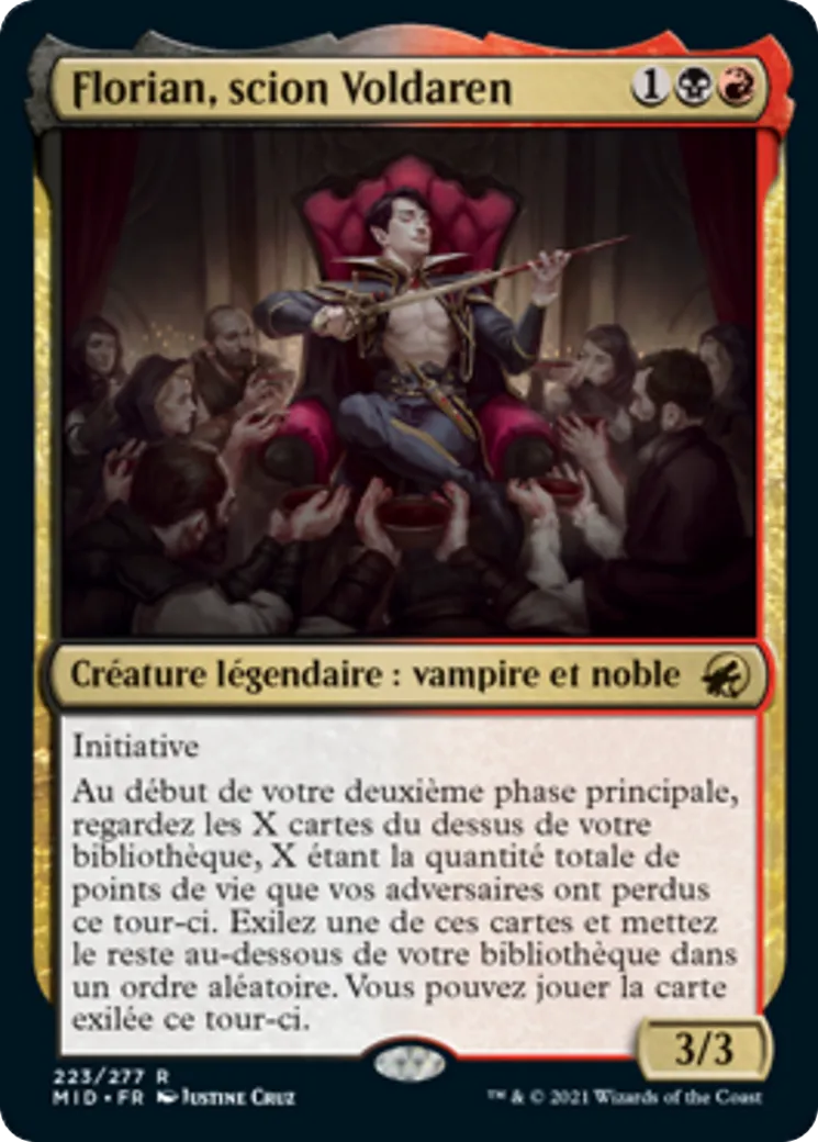 Florian, scion Voldaren — Innistrad: Midnight Hunt — Magic: The Gathering
