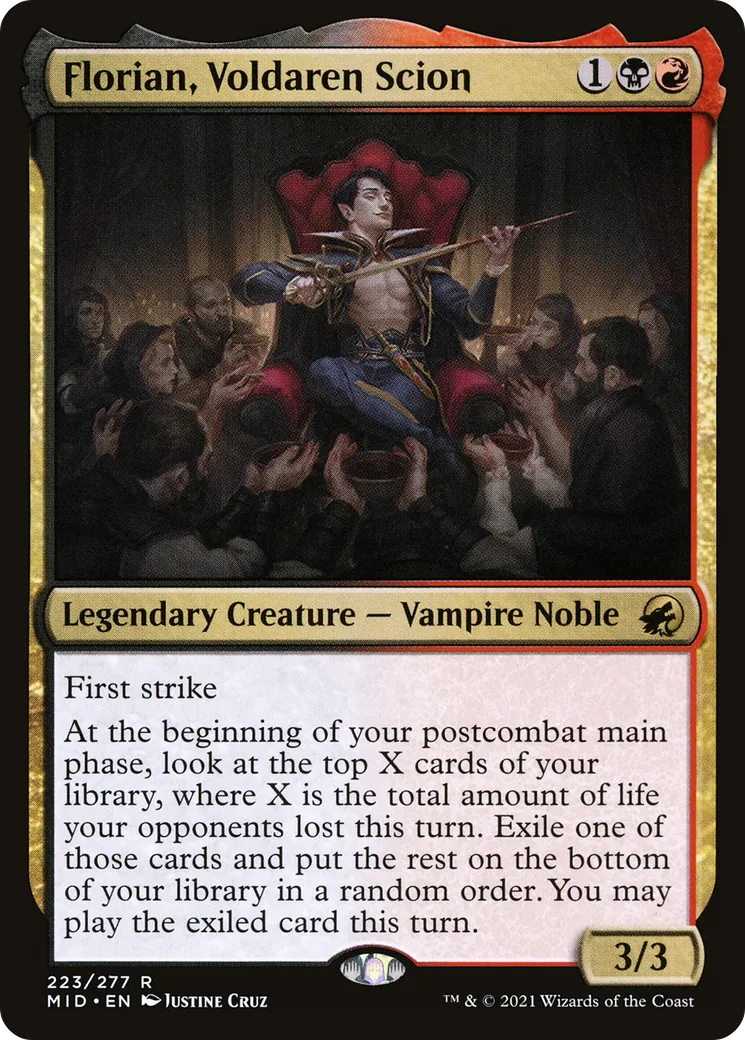 Florian, Voldaren Scion — Innistrad: Midnight Hunt — Magic: The Gathering