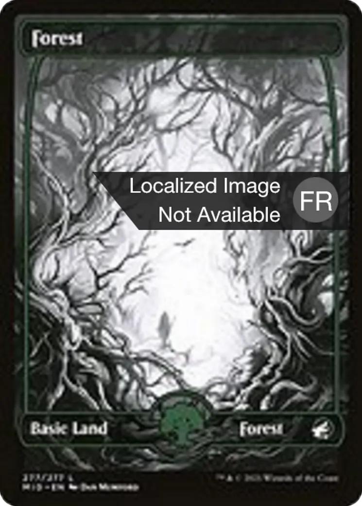 Forêt from Innistrad: Midnight Hunt - Magic: The Gathering