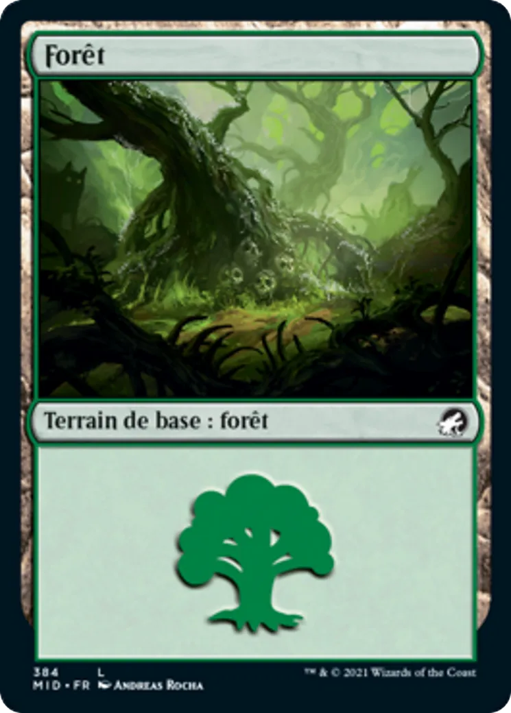 Forêt — Innistrad: Midnight Hunt — Magic: The Gathering