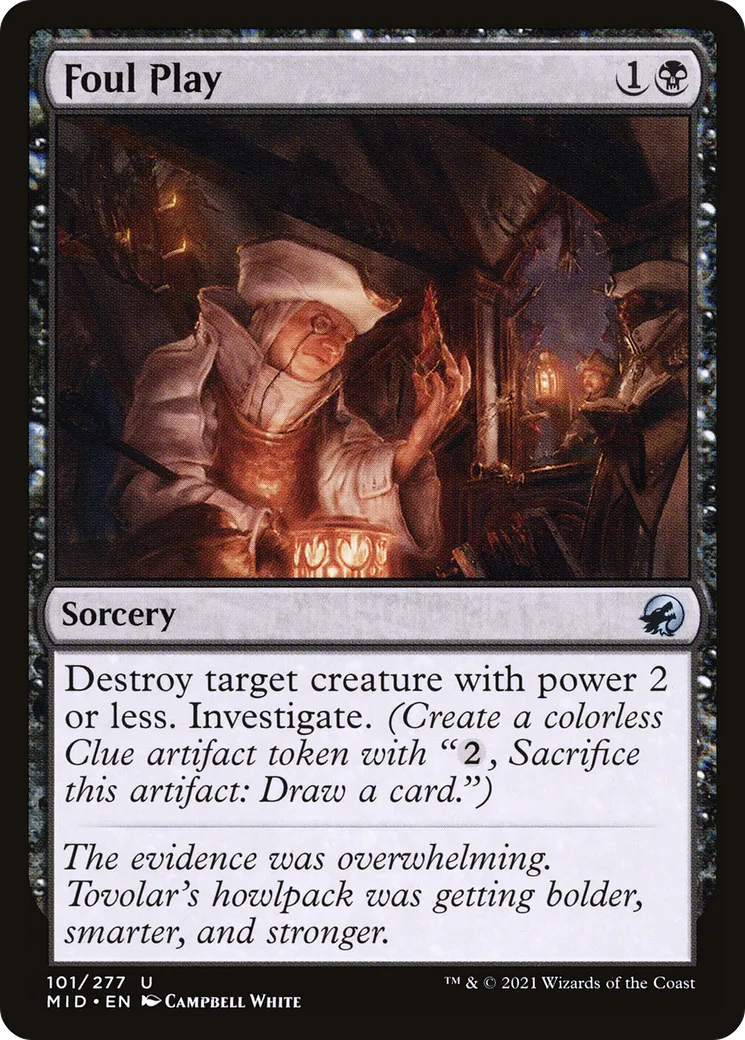 Foul Play — Innistrad: Midnight Hunt — Magic: The Gathering