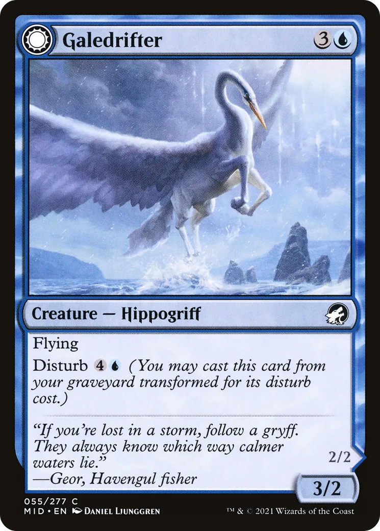 Galedrifter // Waildrifter — Innistrad: Midnight Hunt — Magic: The Gathering