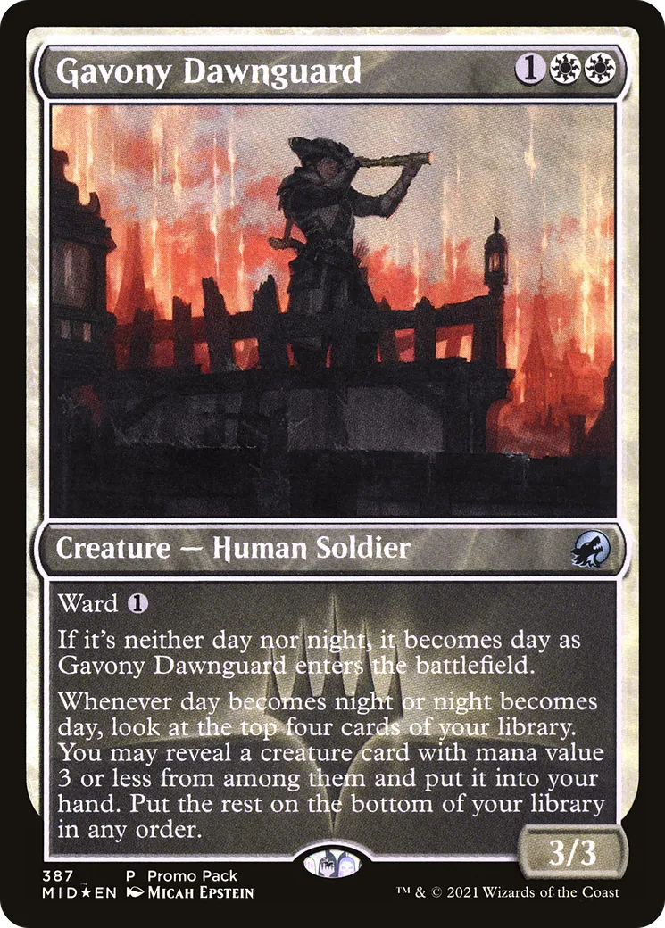 Garde-aube de Gavonie — Innistrad: Midnight Hunt — Magic: The Gathering