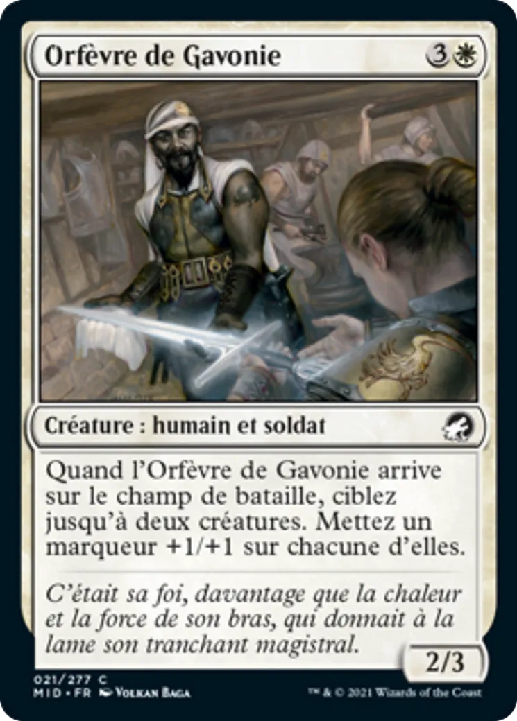 Orfèvre de Gavonie — Innistrad: Midnight Hunt — Magic: The Gathering