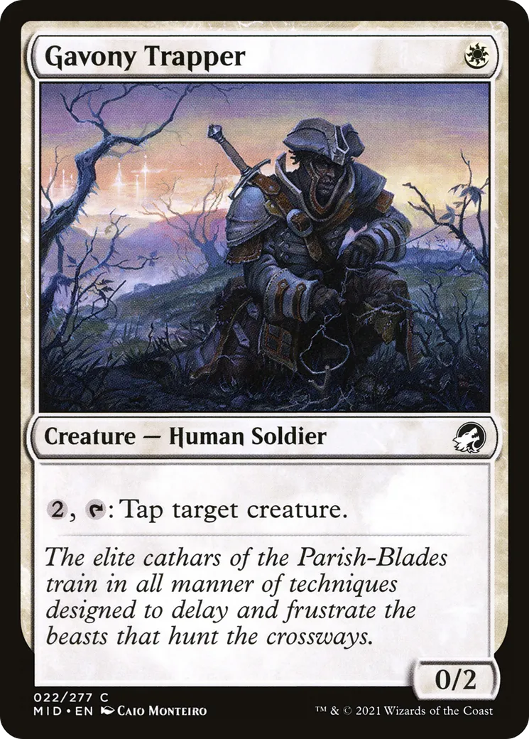 Gavony Trapper — Innistrad: Midnight Hunt — Magic: The Gathering