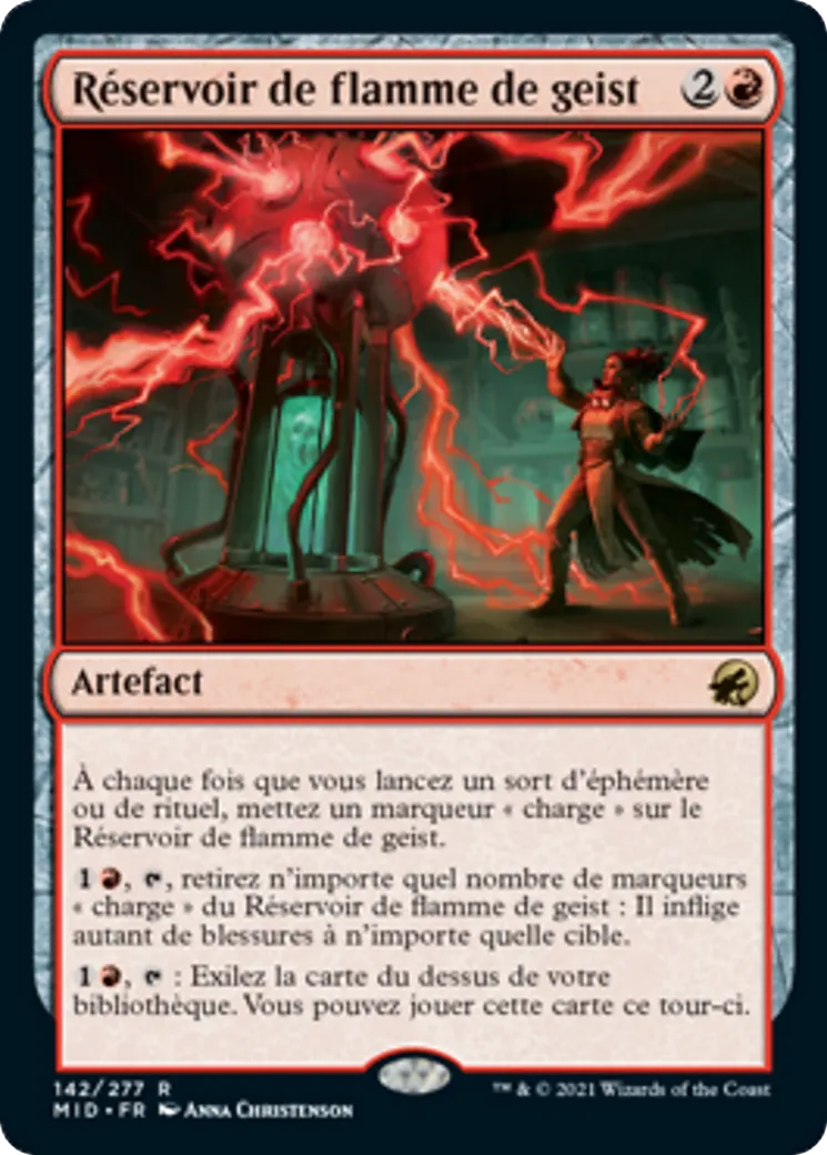 Réservoir de flamme de geist — Innistrad: Midnight Hunt — Magic: The Gathering