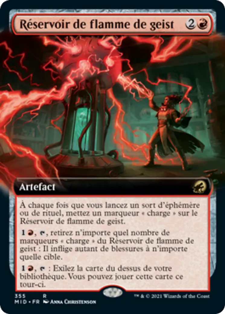 Réservoir de flamme de geist — Innistrad: Midnight Hunt — Magic: The Gathering