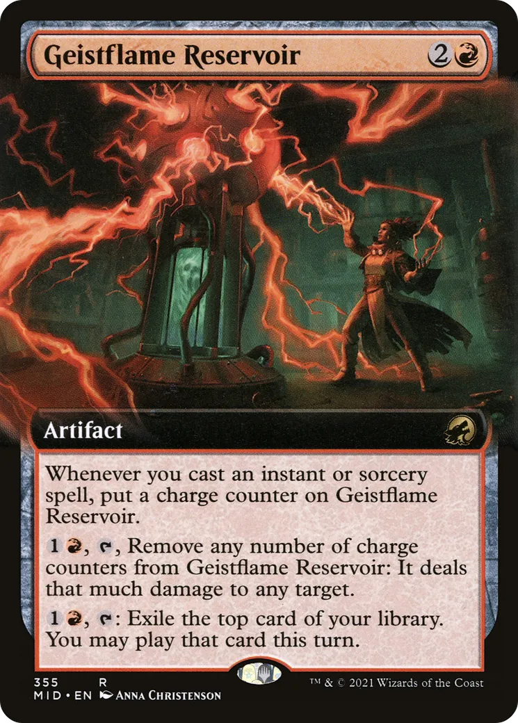 Geistflame Reservoir — Innistrad: Midnight Hunt — Magic: The Gathering