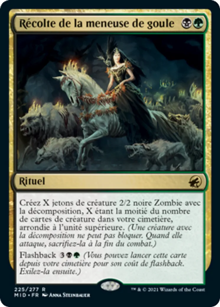 Récolte de la meneuse de goule — Innistrad: Midnight Hunt — Magic: The Gathering