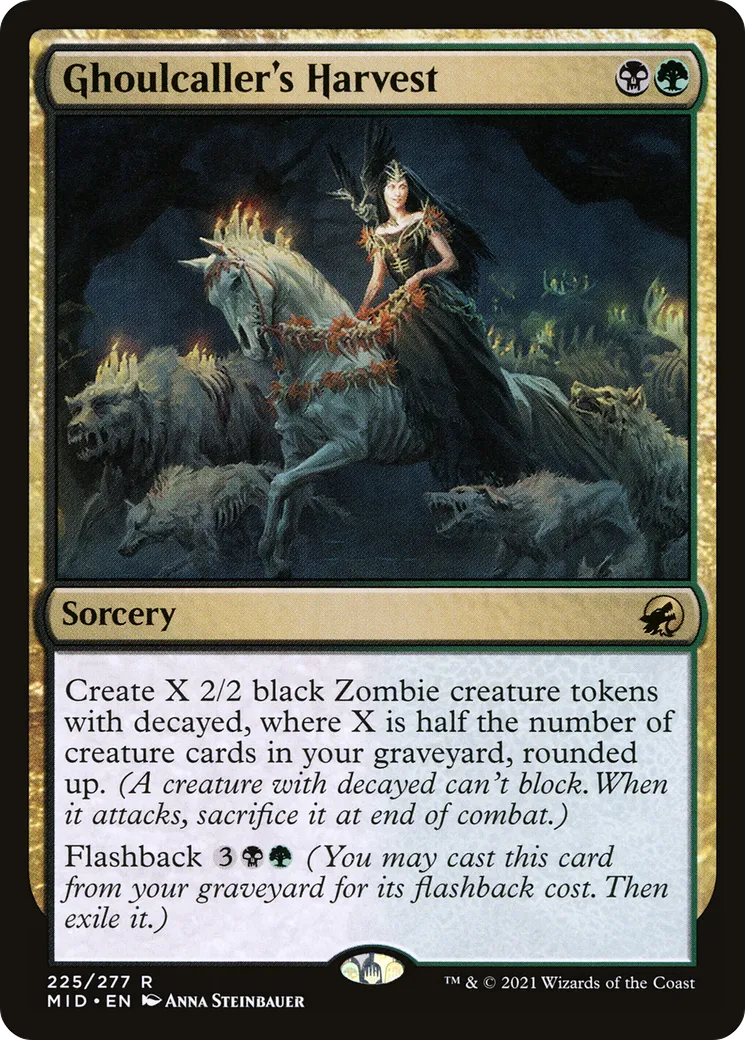 Récolte de la meneuse de goule — Innistrad: Midnight Hunt — Magic: The Gathering