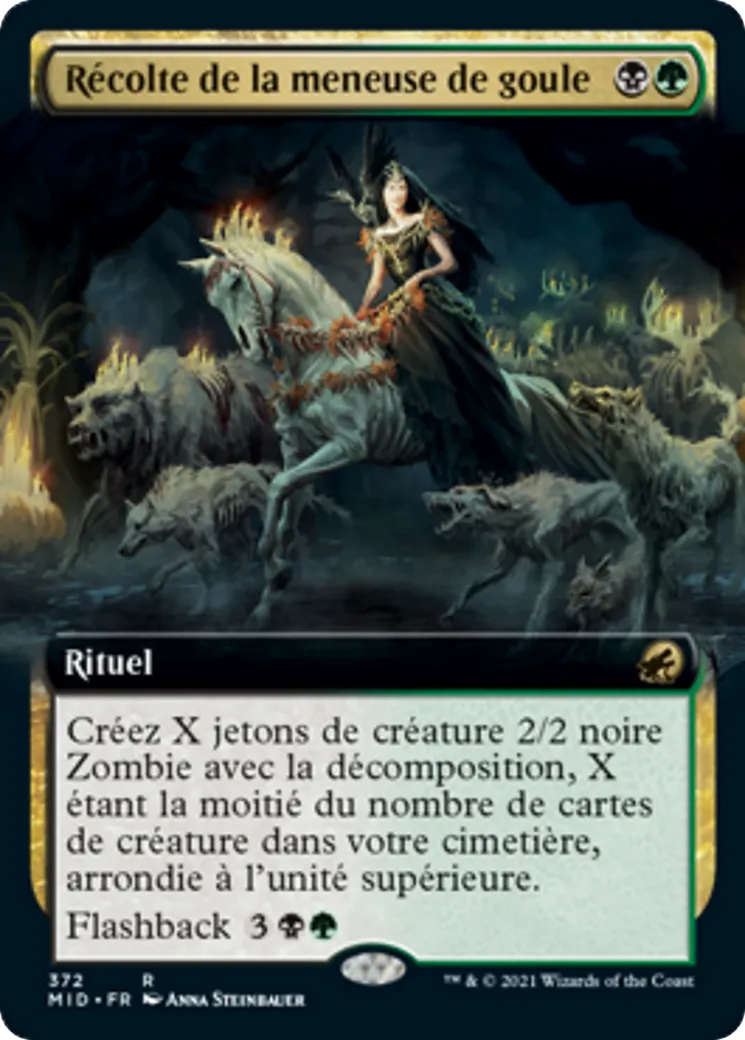 Récolte de la meneuse de goule — Innistrad: Midnight Hunt — Magic: The Gathering