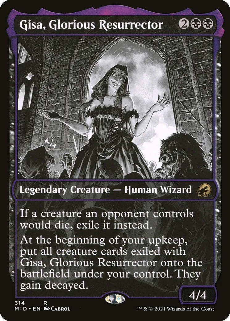 Gisa, Glorious Resurrector — Innistrad: Midnight Hunt — Magic: The Gathering
