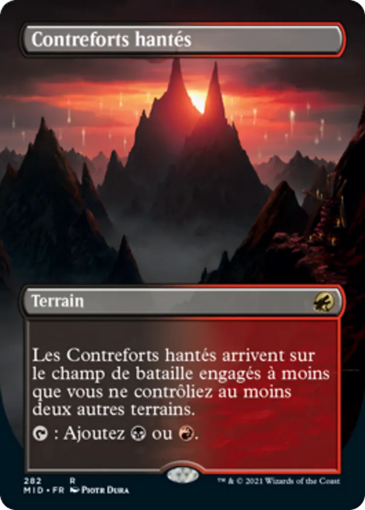 Contreforts hantés — Innistrad: Midnight Hunt — Magic: The Gathering