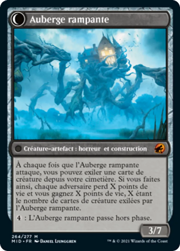 Hôtel hostile // Auberge rampante — Innistrad: Midnight Hunt — Magic: The Gathering