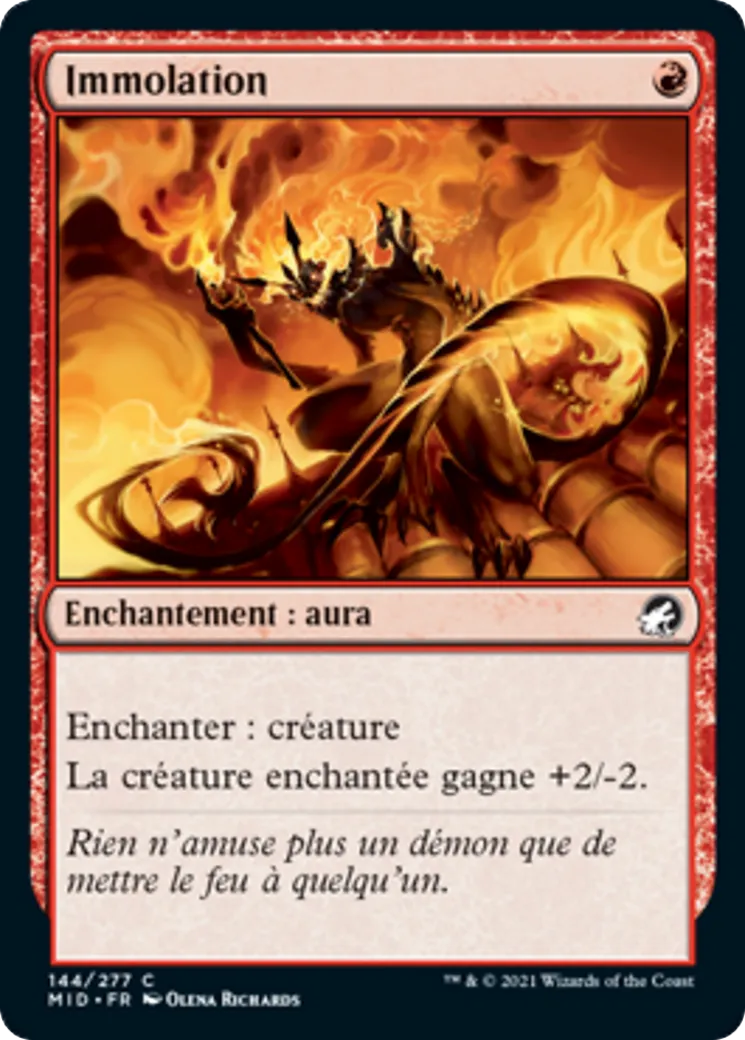Immolation — Innistrad: Midnight Hunt — Magic: The Gathering