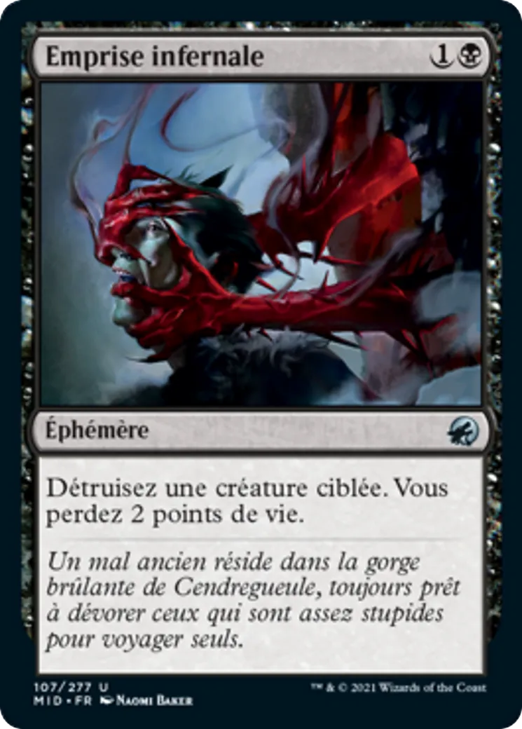 Emprise infernale — Innistrad: Midnight Hunt — Magic: The Gathering