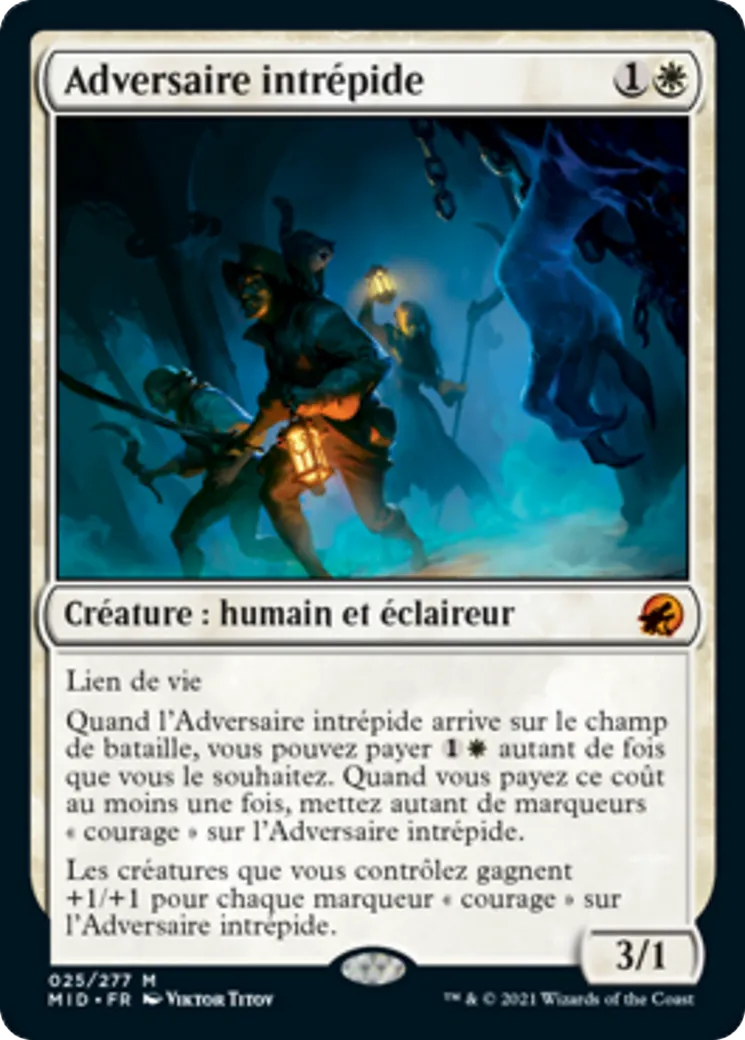 Adversaire intrépide — Innistrad: Midnight Hunt — Magic: The Gathering