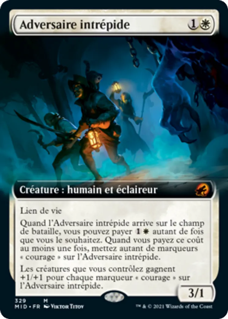 Adversaire intrépide — Innistrad: Midnight Hunt — Magic: The Gathering