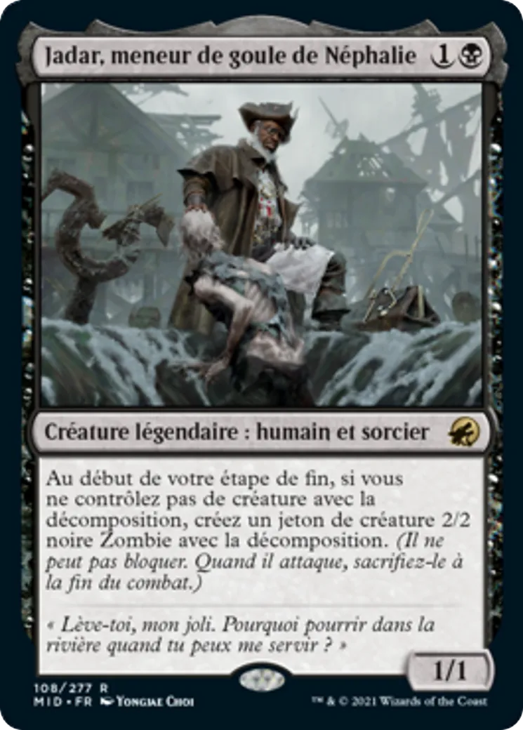 Jadar, meneur de goule de Néphalie — Innistrad: Midnight Hunt — Magic: The Gathering
