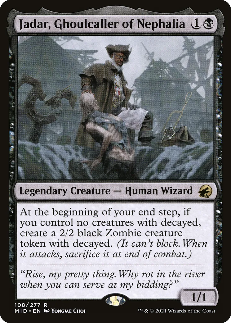 Jadar, Ghoulcaller of Nephalia from Innistrad: Midnight Hunt - Magic: The Gathering