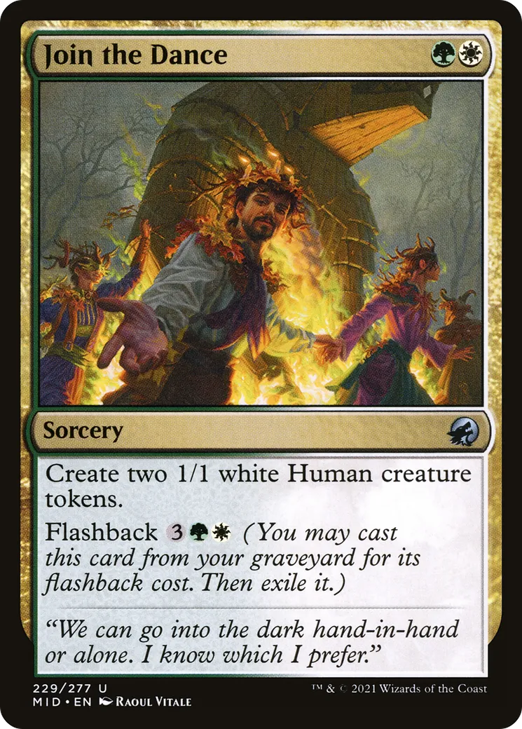 Venez danser ! — Innistrad: Midnight Hunt — Magic: The Gathering