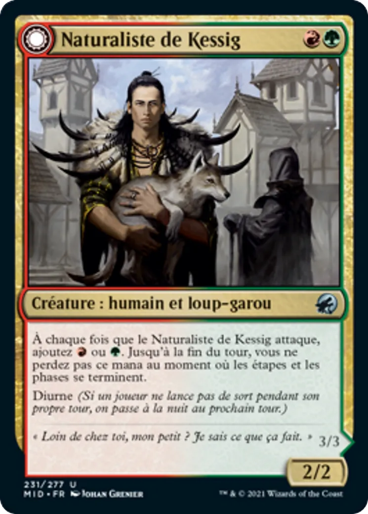 Naturaliste de Kessig // Seigneur d'Ulvenwald — Innistrad: Midnight Hunt — Magic: The Gathering