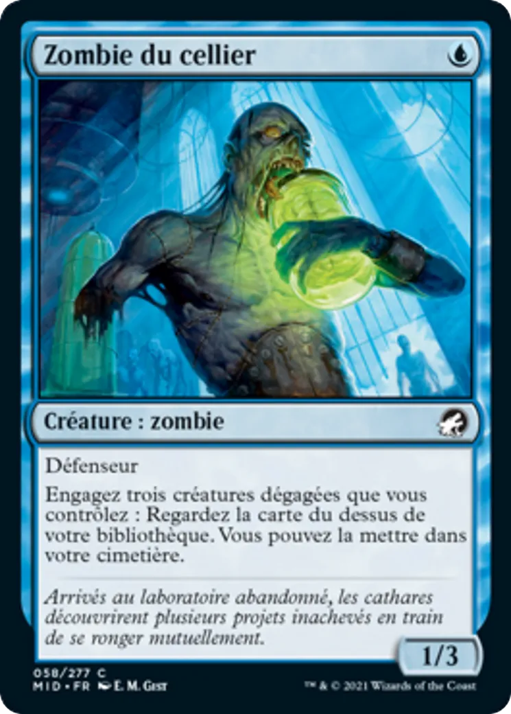 Zombie du cellier — Innistrad: Midnight Hunt — Magic: The Gathering