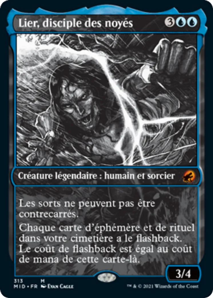 Lier, disciple des noyés — Innistrad: Midnight Hunt — Magic: The Gathering
