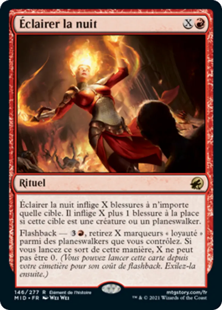Éclairer la nuit — Innistrad: Midnight Hunt — Magic: The Gathering
