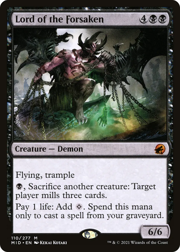Lord of the Forsaken — Innistrad: Midnight Hunt — Magic: The Gathering