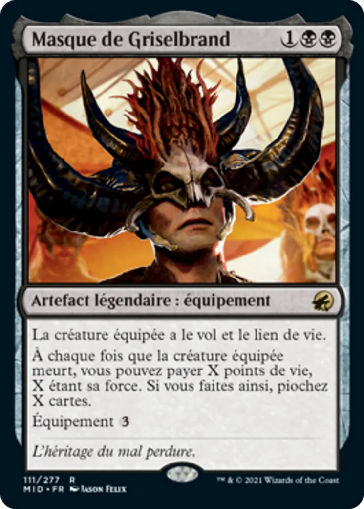 Masque de Griselbrand — Innistrad: Midnight Hunt — Magic: The Gathering