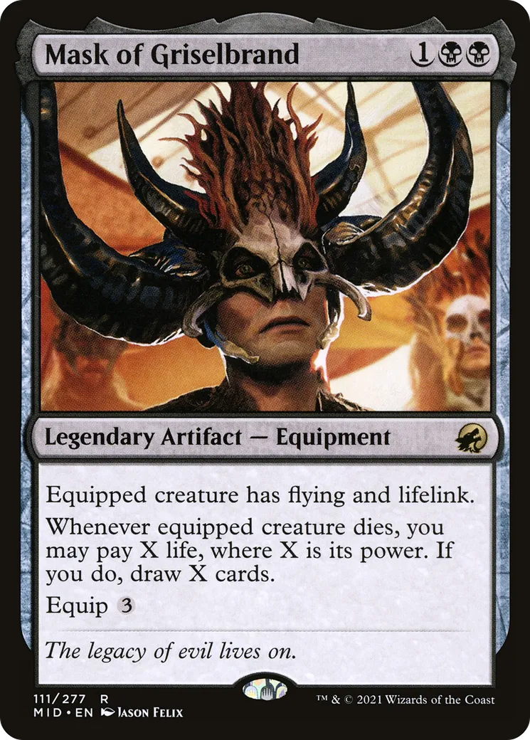 Mask of Griselbrand — Innistrad: Midnight Hunt — Magic: The Gathering