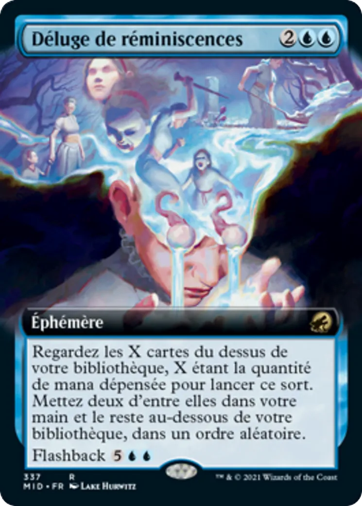 Déluge de réminiscences — Innistrad: Midnight Hunt — Magic: The Gathering