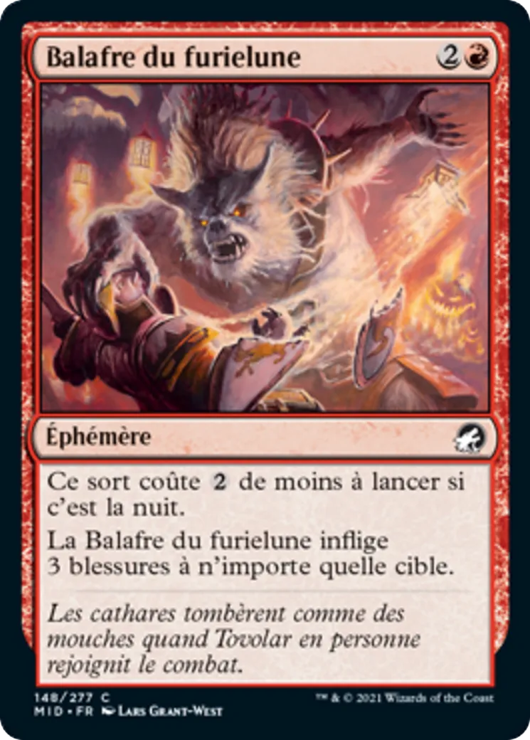 Balafre du furielune — Innistrad: Midnight Hunt — Magic: The Gathering