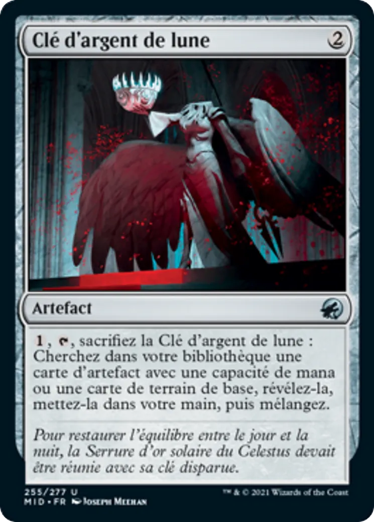 Clé d'argent de lune — Innistrad: Midnight Hunt — Magic: The Gathering