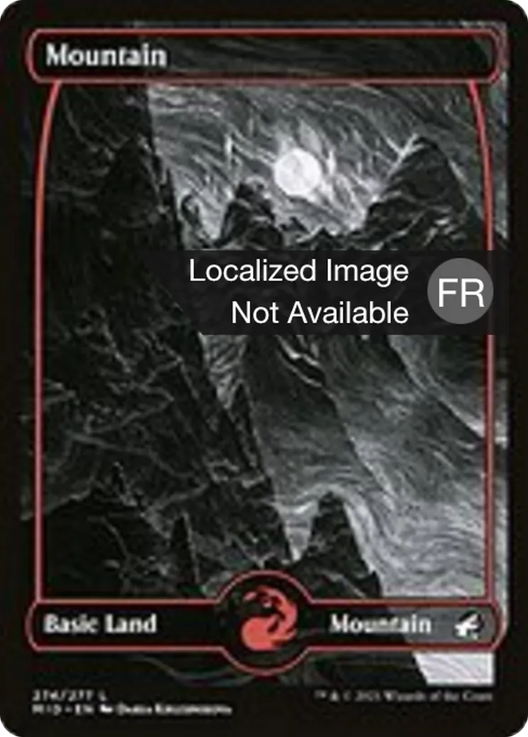 Montagne — Innistrad: Midnight Hunt — Magic: The Gathering