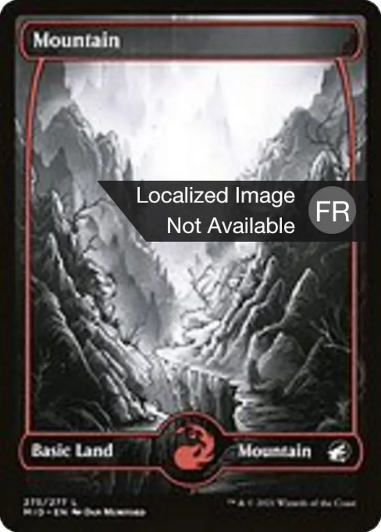 Montagne — Innistrad: Midnight Hunt — Magic: The Gathering