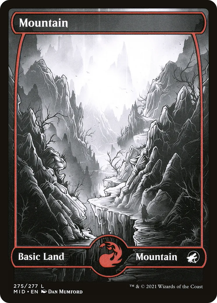 Montagne — Innistrad: Midnight Hunt — Magic: The Gathering