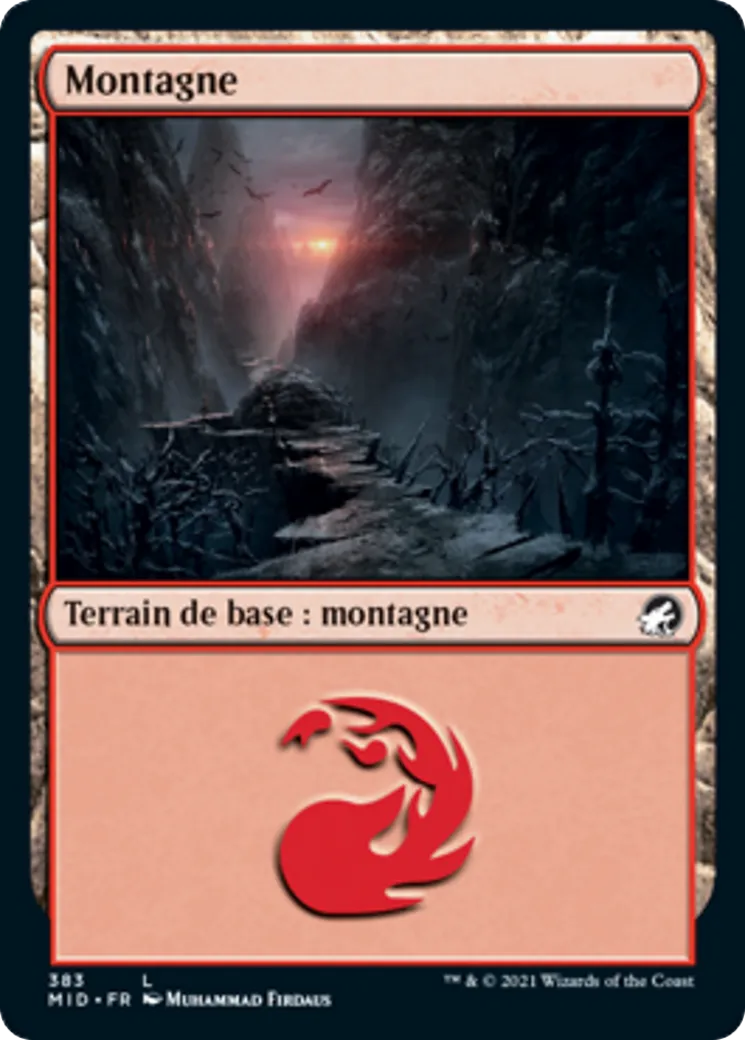 Montagne — Innistrad: Midnight Hunt — Magic: The Gathering
