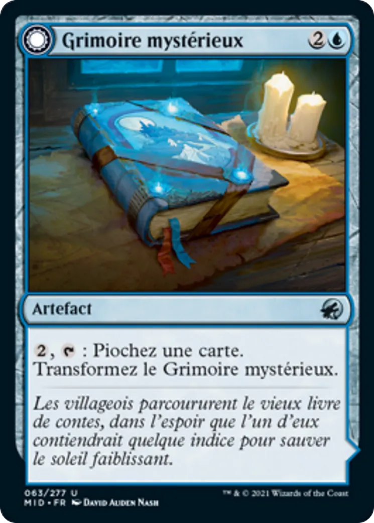 Grimoire mystérieux // Chronique effrayante — Innistrad: Midnight Hunt — Magic: The Gathering