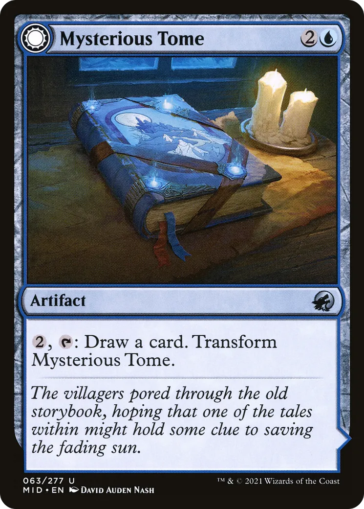 Grimoire mystérieux // Chronique effrayante — Innistrad: Midnight Hunt — Magic: The Gathering