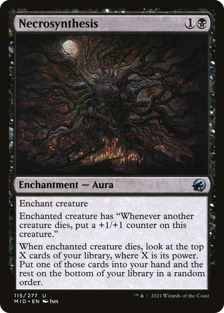 Nécrosynthèse — Innistrad: Midnight Hunt — Magic: The Gathering