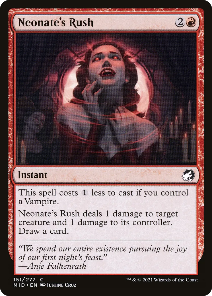 Neonate's Rush — Innistrad: Midnight Hunt — Magic: The Gathering