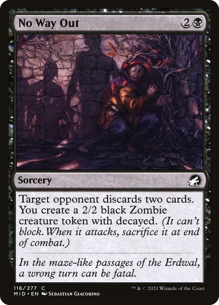 Pas d'échappatoire — Innistrad: Midnight Hunt — Magic: The Gathering
